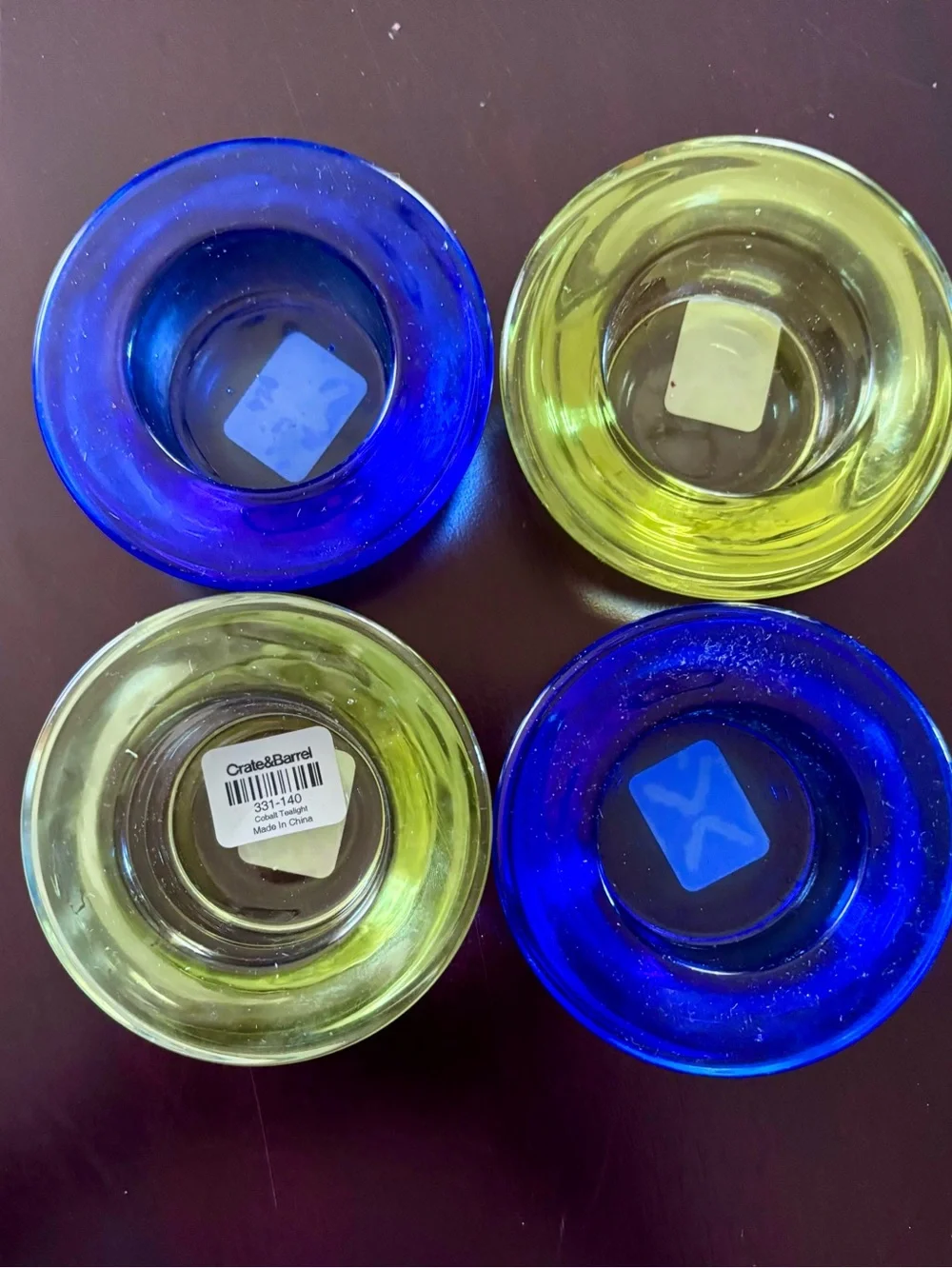 Crate & Barrel Tea-light Set